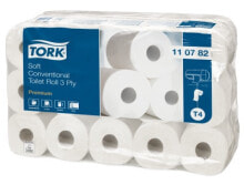 Tork 110782 Туалетная бумага 3 слойная  Белый  Длина рулона: 31,8 м  12,5 см х 9,7 см   30 рулонов