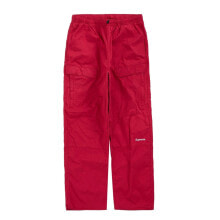 Купить мужские брюки Supreme: [FW21P45-DKMAGENTA] Mens Supreme Cotton Cinch Pant (FW21)