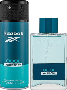 Reebok Cool Your Body Gift Set For Men - Duftset (Eau de Toilette 100ml + Deospray 150ml)