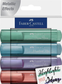 Faber-Castell Metallic highlighter 4 colors