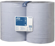 Tork 128408 Бумажное полотенце 2 слойные  Длина рулона: 340 м  369 мм х 34 см 1000 листов  Синий