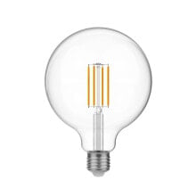 CREATIVE CABLES 7W 3500K G125 transparent globe led bulb