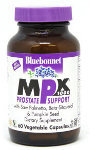 Витамины и БАДы для мужчин bluebonnet Nutrition MPX 1000 Prostate Support Комплекс для здоровья предстательной железы 60 капсул
