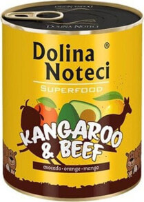 Dolina Noteci Dolina Noteci Premium Superfood Pies Kangur i wołowina puszka 800g