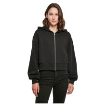 BUILD YOUR BRAND Oversized Full Zip Sweatshirt