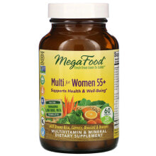 Витаминно-минеральные комплексы megaFood Multi for Women 55 Plus Растительный мультивитаминный комплекс для женщин старше 55 лет 60 таблеток