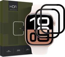 Hofi SZKŁO HYBRYDOWE HOFI HYBRID PRO+ 2-PACK APPLE WATCH 10 (42 MM) BLACK