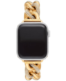 Michael Kors women's Pavé Stainless Steel Bracelet for Apple Watch®, 38/40/41 and 42/44/45/49mm