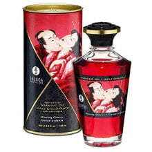 Erotic Massage Oil Shunga Blazing cherry 100 ml