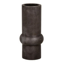 Vase Grey Aluminium 15 x 15 x 33,5 cm