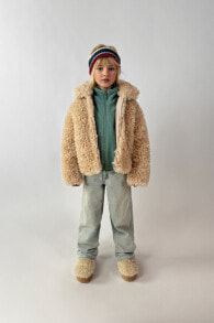 Snow collection faux shearling jacket