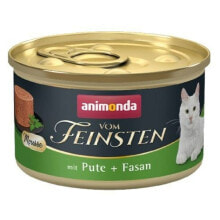 Cat food Animonda Vom Feinsten Muscle Pavo y Faisan Turkey Meat Pig Pheasant 85 g