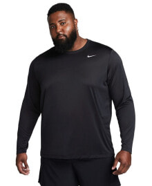 Nike men's Relaxed-Fit Long-Sleeve Fitness T-Shirt