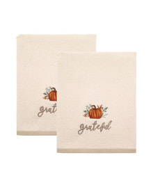 Avanti grateful Patch Harvest Cotton 2-Pc. Bath Towel Set, 27