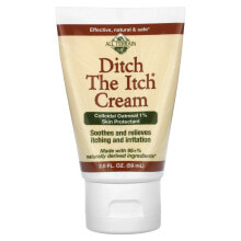 Ditch The Itch Cream, Colloidal Oatmeal 1% Skin Protectant, 2 fl oz (59 ml)