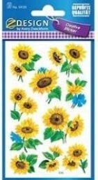 Avery Zweckform Flower Stickers Sunflowers (106820)