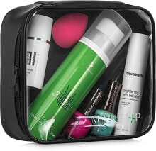 Women's cosmetic bags and beauty cases