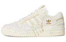 adidas originals FORUM 84 Low 低帮 板鞋 男女同款 米白 / Кроссовки Adidas originals FORUM GW0299