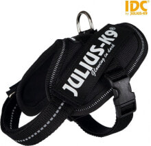 Шлейки для собак Trixie Julius-K9 IDC Baby 2 / Mini-Mini / Mini M harness - Black