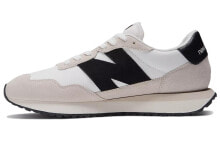 New Balance NB 237 防滑耐磨 跑步鞋 米白黑 / Кроссовки New Balance NB 237 MS237SF