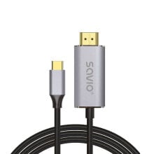 Купить запчасти и расходные материалы для мототехники Savio: SAVIO CL-171 2 m USB-C To HDMI Adapter