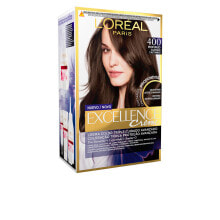 Loreal Paris Excellence Brunette Tinte No. 400 True Brown Перманентная крем-краска для брюнеток, оттенок чистый шатен