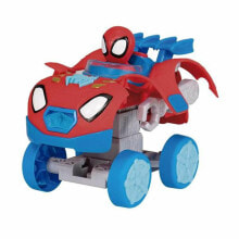 Toy cars and equipment for boys Spidey