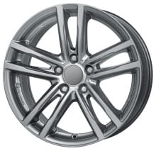 Колесный диск литой Rial X10 metal-grey 7.5x17 ET40 - LK5/112 ML57.1