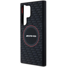 SOURCING AMG AMHMS24L23SMRK S24 Ultra S928 Silicone Carbon Pattern phone case