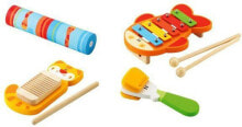 Детский музыкальный набор Sevi тропический душ, ксилофон, маракасы и стойка.