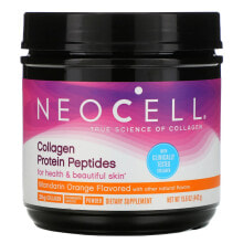 Collagen neoCell, Пептиды из коллагенового белка, мандарин и апельсин, 442 г (Товар снят с продажи)