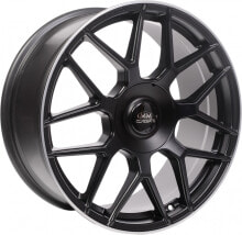 Колесный диск литой MM Wheels MM05 schwarz matt Horn poliert 8x18 ET30 - LK5/112 ML72.6