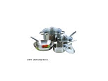 Cookpro PRO503 Cookware Set 7 Pieces Encapsulated Base Stainless steel