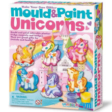 4M Mould & Paint/Glitter Unicorns