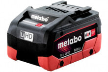 Batteries and chargers for power tools metabo 625369000 - Battery - Lithium-ion High Density (LiHD) - 8 Ah - 18 V - Metabo - Black,Red