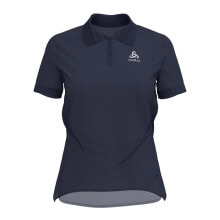Женские поло ODLO New Trim Short Sleeve Polo Shirt