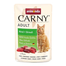 ANIMONDA Carny Adult Beef and ostrich wet food for cat 85g