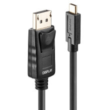 Lindy 43305 видео кабель адаптер 5 m USB Type-C DisplayPort Черный