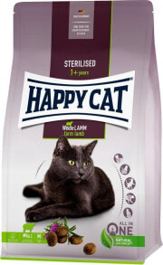 Сухие корма для кошек Сухой корм для кошек Happy Cat,  Sterilised, для стерилизованных, с ягненком, 10 кг