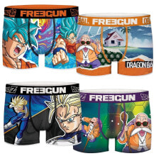 FREEGUN Dragon Ball Collection PK5368 boxers 4 units