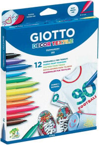 Купить фломастеры для детей GIOTTO: Giotto Pisaki Decor Textile (273975)