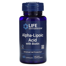 Alpha-Lipoic Acid with Biotin, 60 Capsules