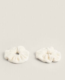 Pack of cotton scrunchies (pack of 2)