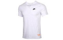 Nike 世界地球印花短袖T恤 男款 白色 / Футболка Nike CT6541-100