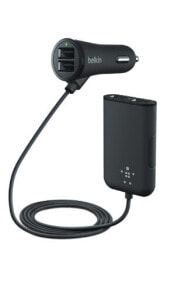 Chargers and adapters for mobile phones belkin F8M935BT06 - Auto - Cigar lighter - 1.8 m - Black