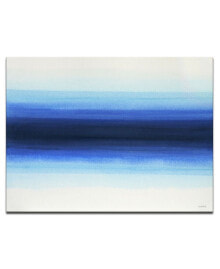 'Deepest' Blue Abstract Canvas Wall Art, 20x30