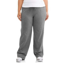 Купить женская одежда Athletic Works: Athletic Works Sweatpants Womens 1x Gray Dri More Lightweight Knit Activewear