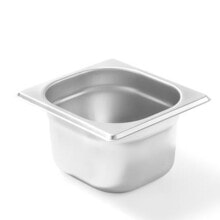 Посуда и емкости для хранения продуктов GN container 1/6, height 100 mm, made of stainless steel - Hendi 800638