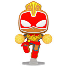 FUNKO POP Marvel Holiday Captain Marvel Figure