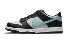 Nike Dunk Low Tropical Twist 低帮 板鞋 GS 黑蒂芙尼 / Кроссовки Nike Dunk Low Light Bone Tropical Twist (Черно-белый)